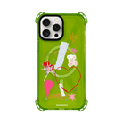 iPhone 13 Sweet Chaos Bumper Magsafe Şeffaf Telefon Kılıfı Yeşil - SUMTHINCS