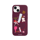 iPhone 13 Sweet Chaos Premium Telefon Kılıfı Bordo - SUMTHINCS