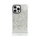 iPhone 13 Urban Bandana Bumper Magsafe Şeffaf Telefon Kılıfı Beyaz Şeffaf - SUMTHINCS