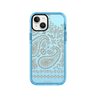 iPhone 13 Urban Bandana Procase Şeffaf Telefon Kılıfı Mavi - SUMTHINCS