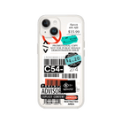 iPhone 14 Barcode C54 Clear Magsafe Şeffaf Telefon Kılıfı - SUMTHINCS