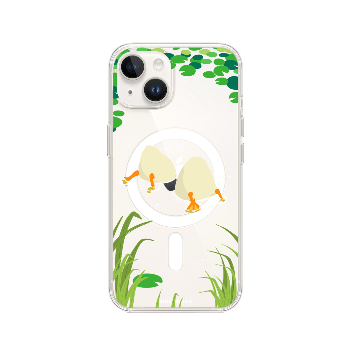 iPhone 14 Ducks Clear Magsafe Telefon Kılıfı - SUMTHINCS