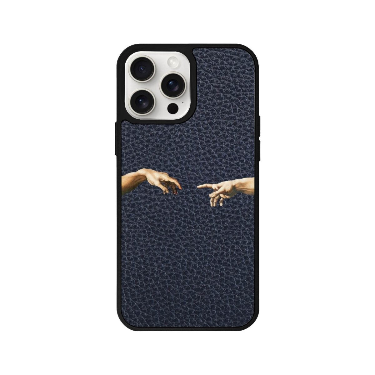 iPhone 14 Plus Adam's Creation Leather Vegan Deri Telefon Kılıfı Pasifik Mavi - SUMTHINCS