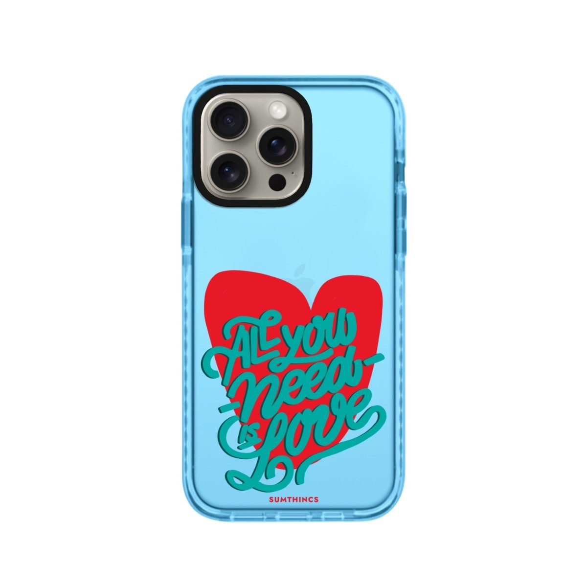 iPhone 14 Plus All You Need is Love Procase Şeffaf Telefon Kılıfı - SUMTHINCS