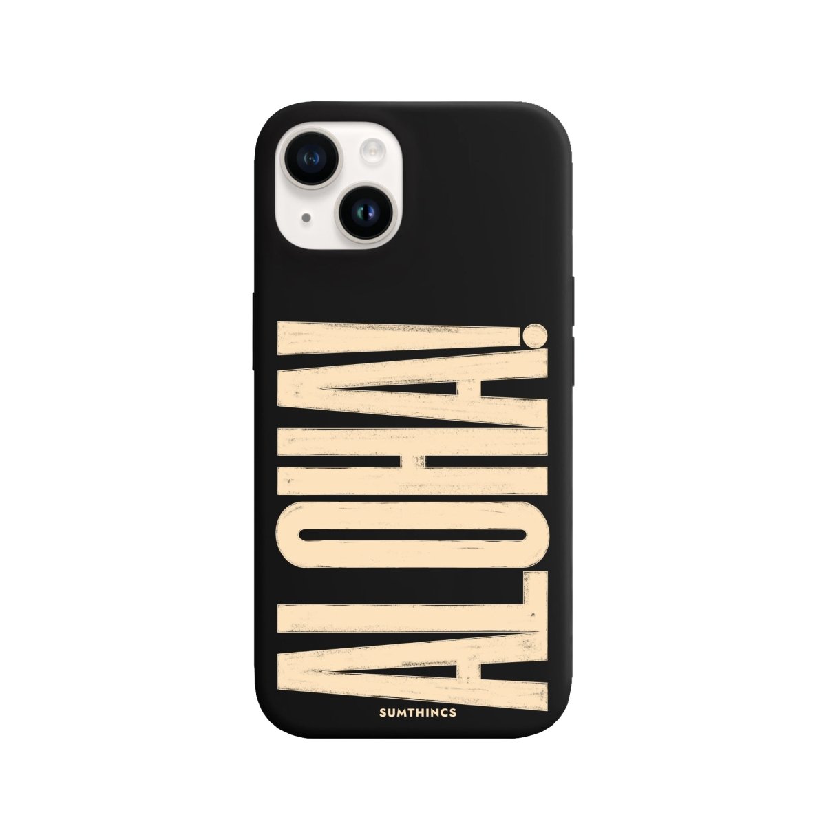 iPhone 14 Plus Aloha Premium Telefon Kılıfı Siyah - SUMTHINCS