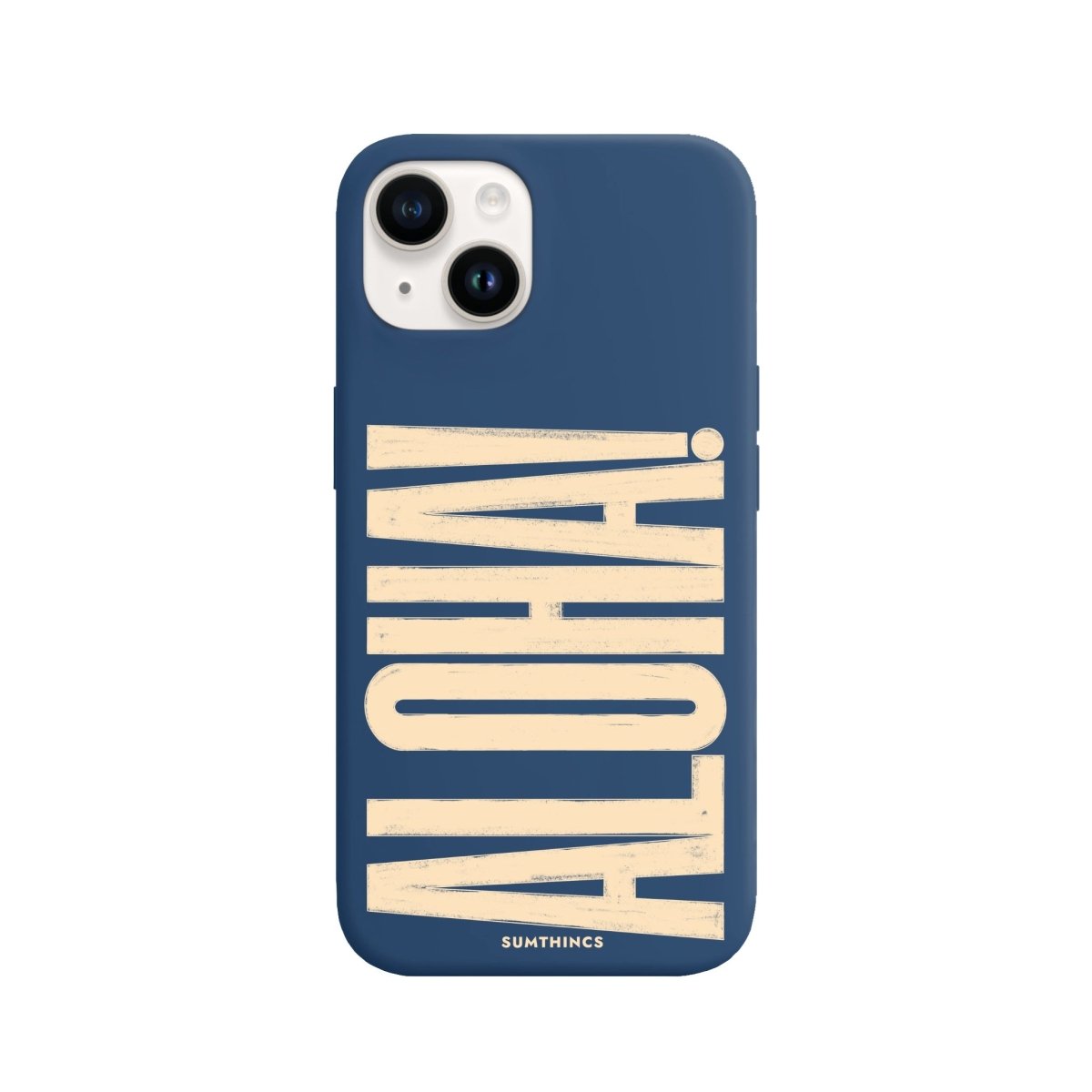 iPhone 14 Plus Aloha Premium Telefon Kılıfı Pasifik Mavi - SUMTHINCS