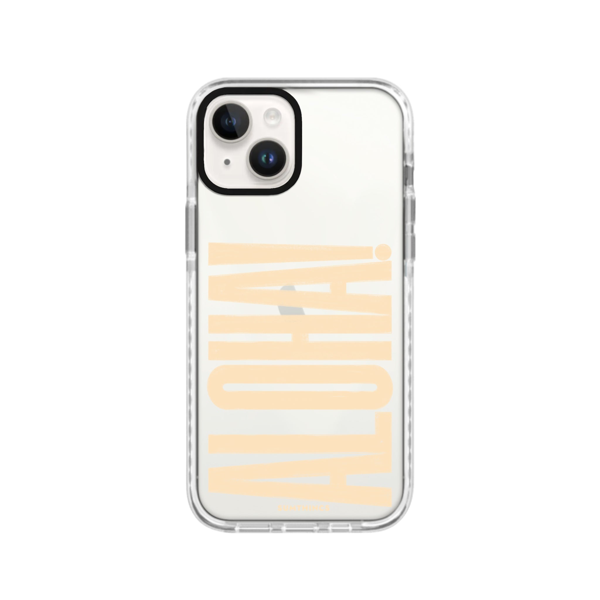 iPhone 14 Plus Aloha Procase Şeffaf Telefon Kılıfı - SUMTHINCS