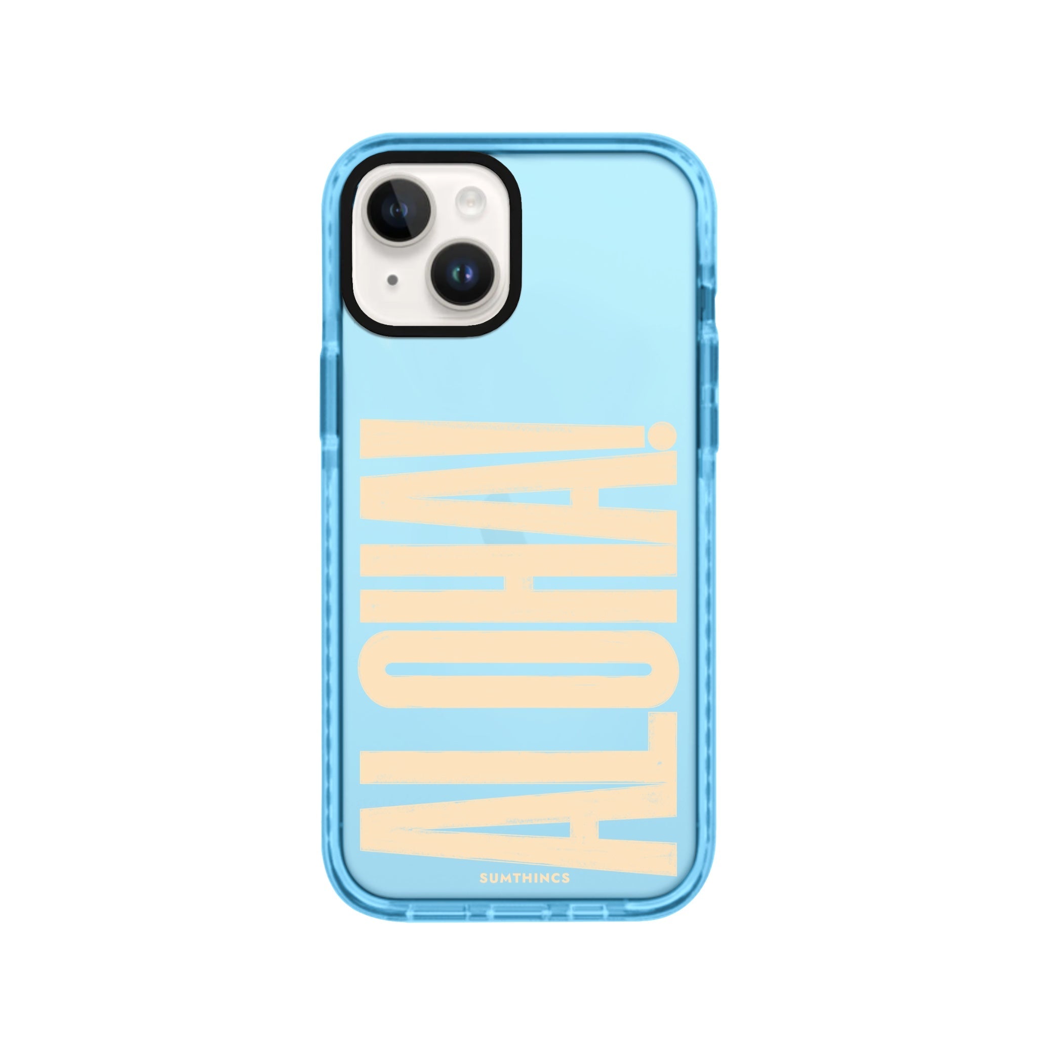 iPhone 14 Plus Aloha Procase Şeffaf Telefon Kılıfı - SUMTHINCS
