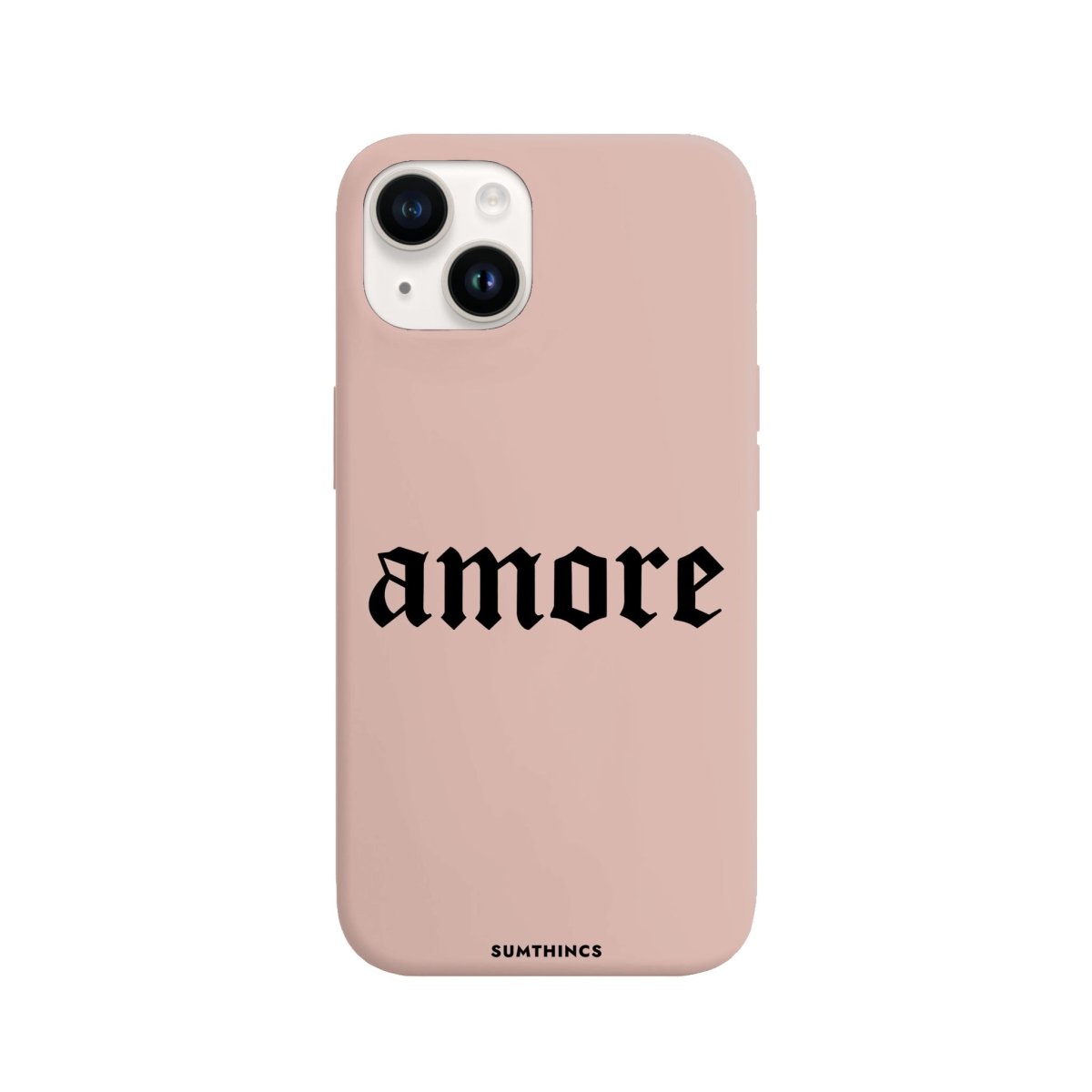 iPhone 14 Plus Amore Premium Telefon Kılıfı Bej - SUMTHINCS