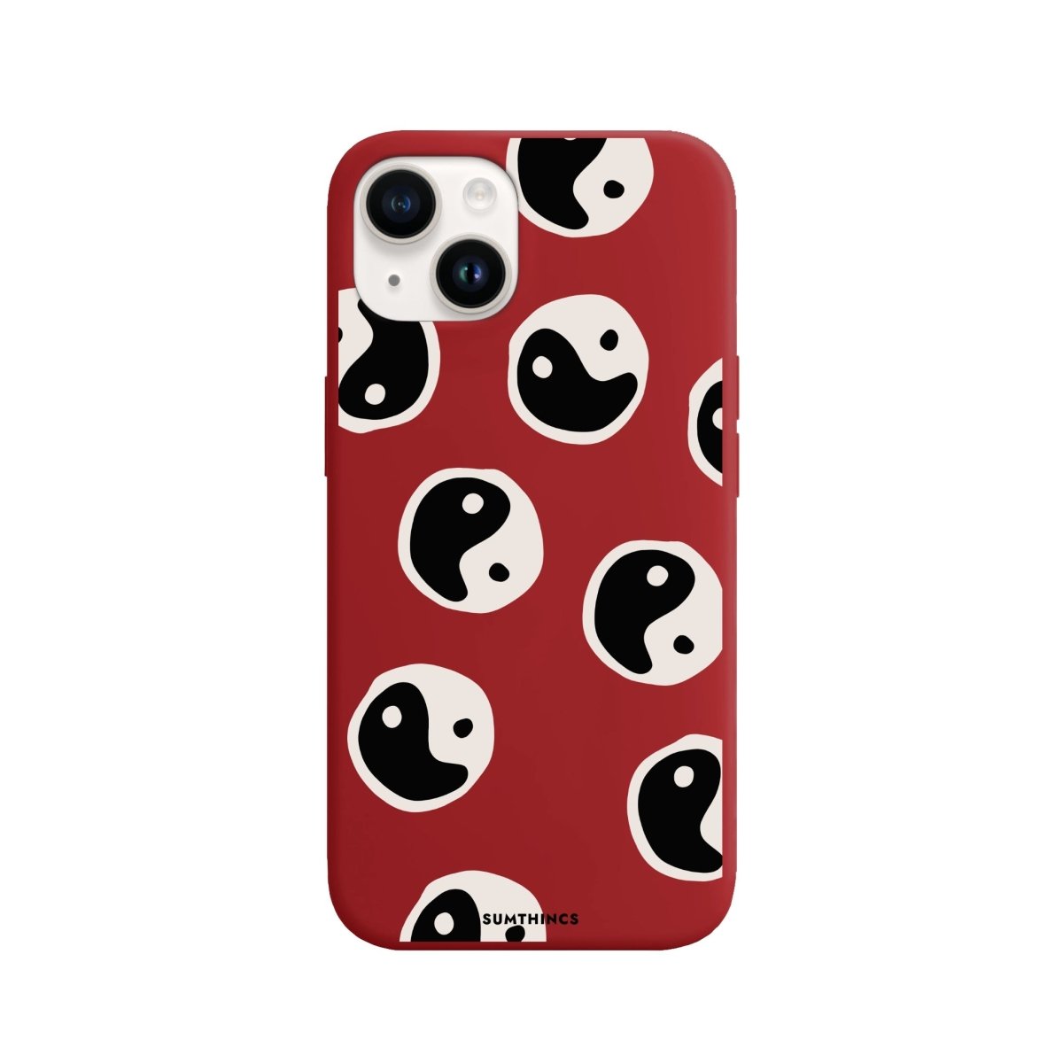 iPhone 14 Plus Balance Premium Telefon Kılıfı Kırmızı - SUMTHINCS