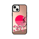 iPhone 14 Plus Cherry Blossom Dawn Mirror Aynalı Telefon Kılıfı - SUMTHINCS