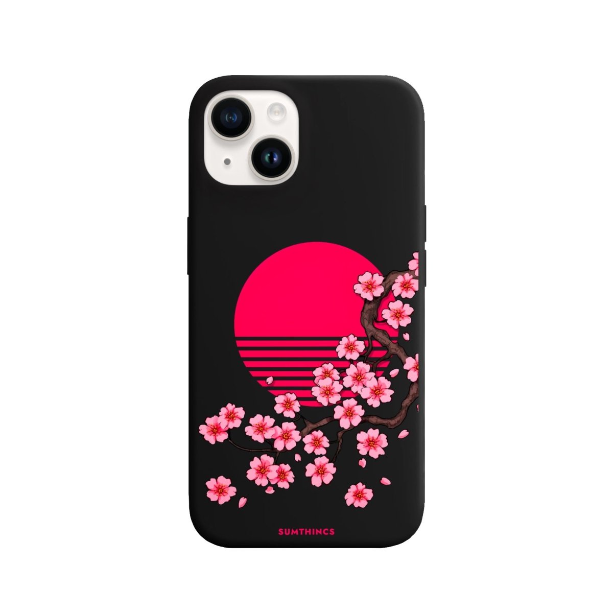 iPhone 14 Plus Cherry Blossom Dawn Premium Telefon Kılıfı - SUMTHINCS