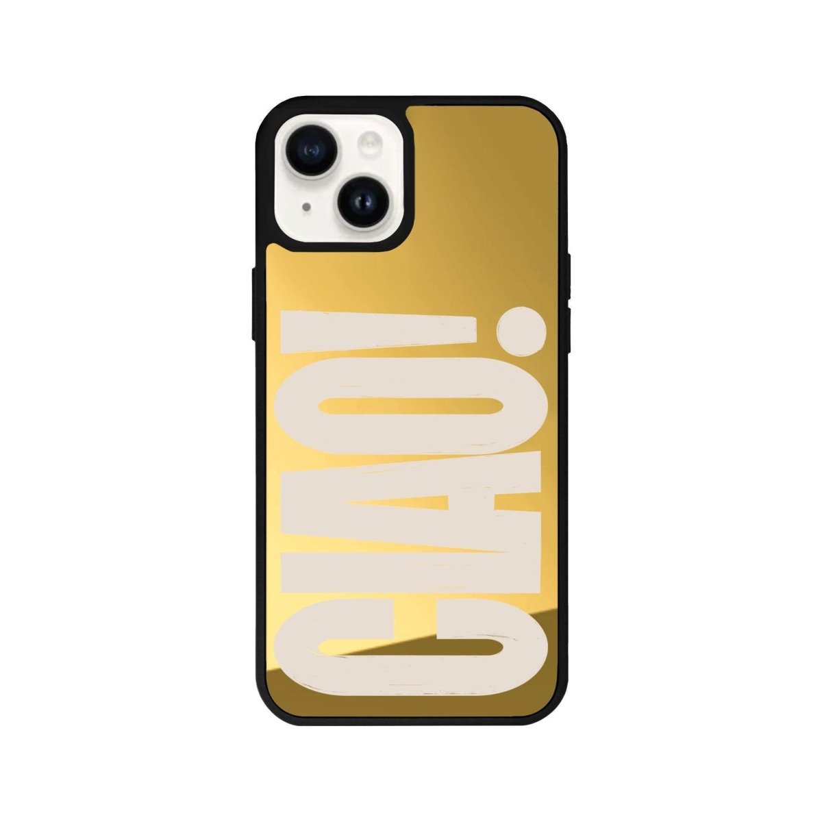 iPhone 14 Plus CIAO! Mirror Aynalı Telefon Kılıfı Altın - SUMTHINCS