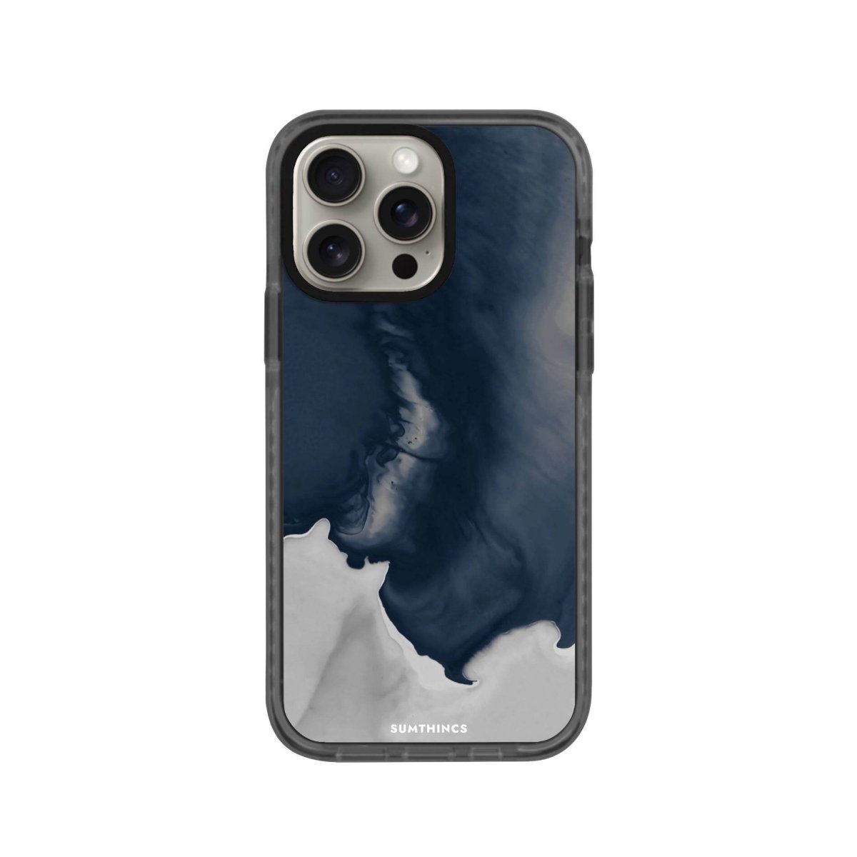 iPhone 14 Plus Deep Procase Şeffaf Telefon Kılıfı Antrasit - SUMTHINCS