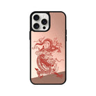 iPhone 14 Plus Dragon Mirror Aynalı Telefon Kılıfı Metalik Pembe - SUMTHINCS