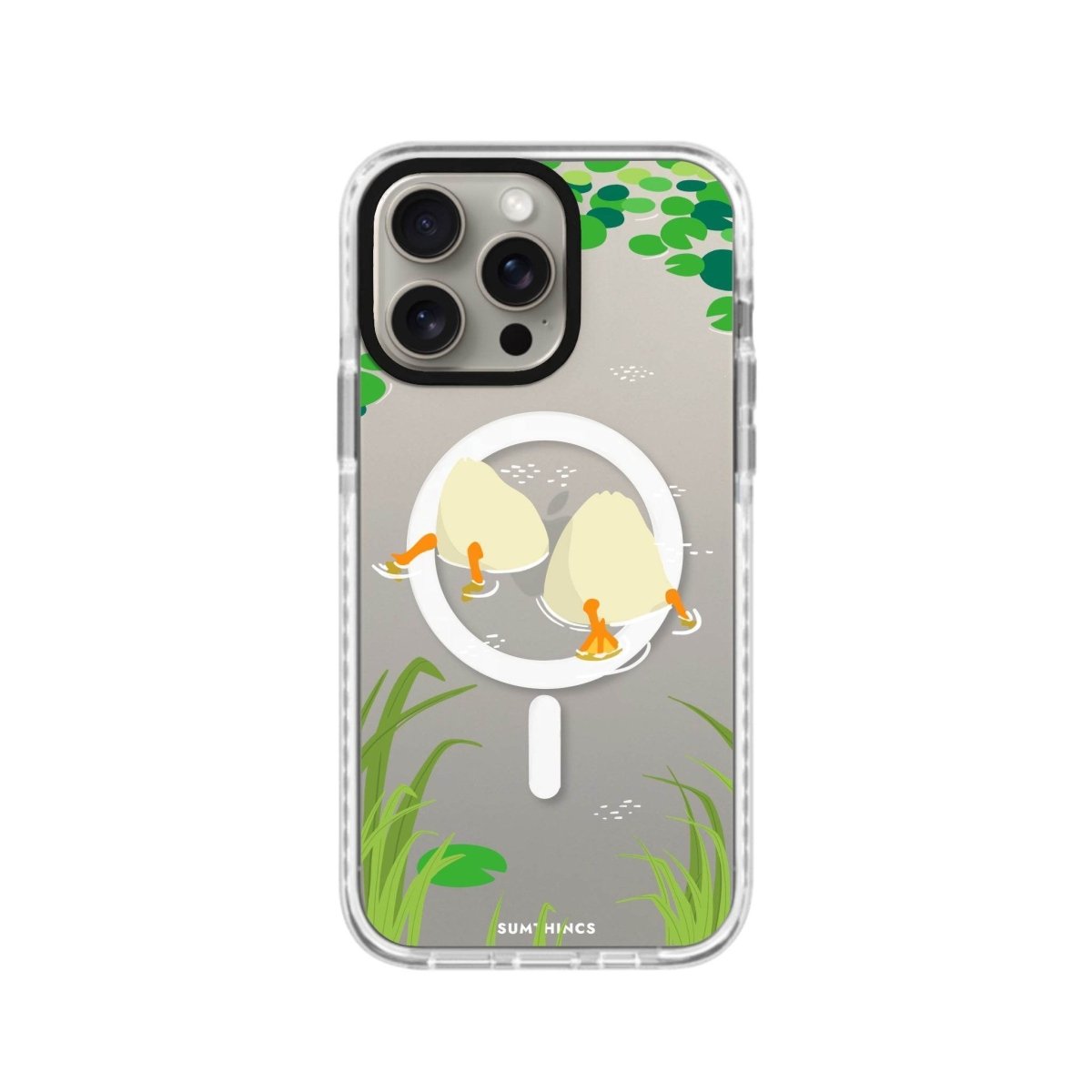 iPhone 14 Plus Ducks Magsafe Procase Şeffaf Telefon Kılıfı - SUMTHINCS