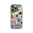 iPhone 14 Plus Eye Stickers Magsafe Procase Şeffaf Telefon Kılıfı - SUMTHINCS