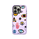 iPhone 14 Plus Eye Stickers Procase Şeffaf Telefon Kılıfı - SUMTHINCS