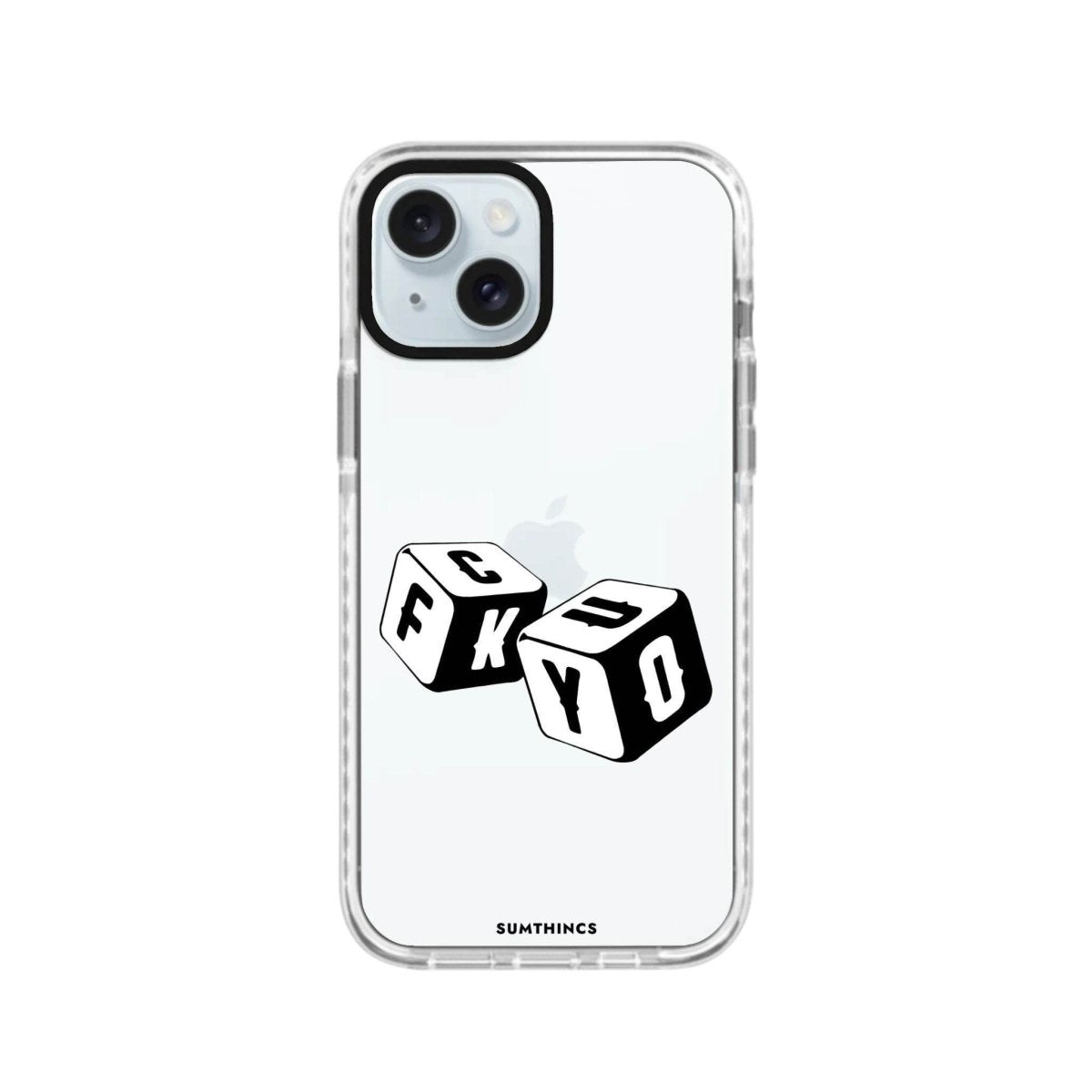 iPhone 14 Plus Fck You Procase Şeffaf Telefon Kılıfı - SUMTHINCS