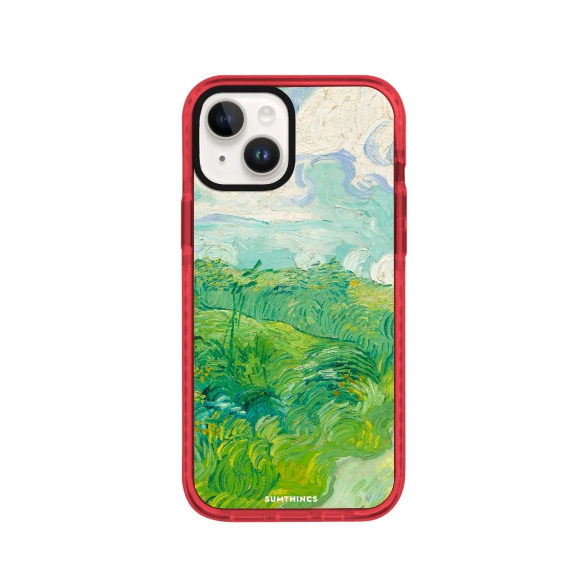 iPhone 14 Plus Green Wheat Fields Procase Şeffaf Telefon Kılıfı - SUMTHINCS
