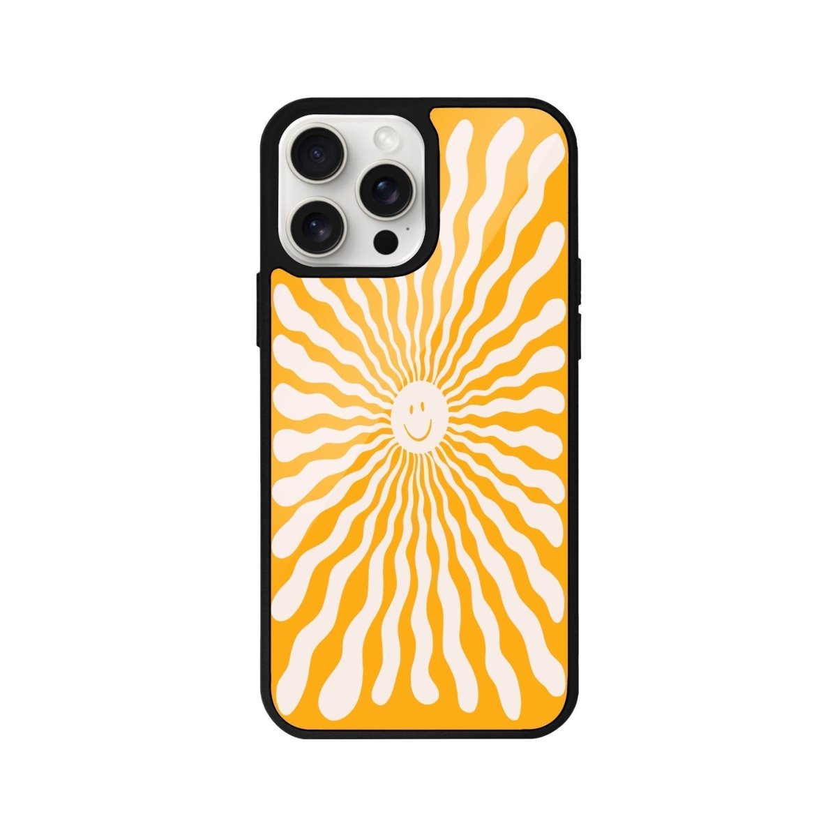 iPhone 14 Plus Happy Little Sun Glossy Cam Telefon Kılıfı - SUMTHINCS