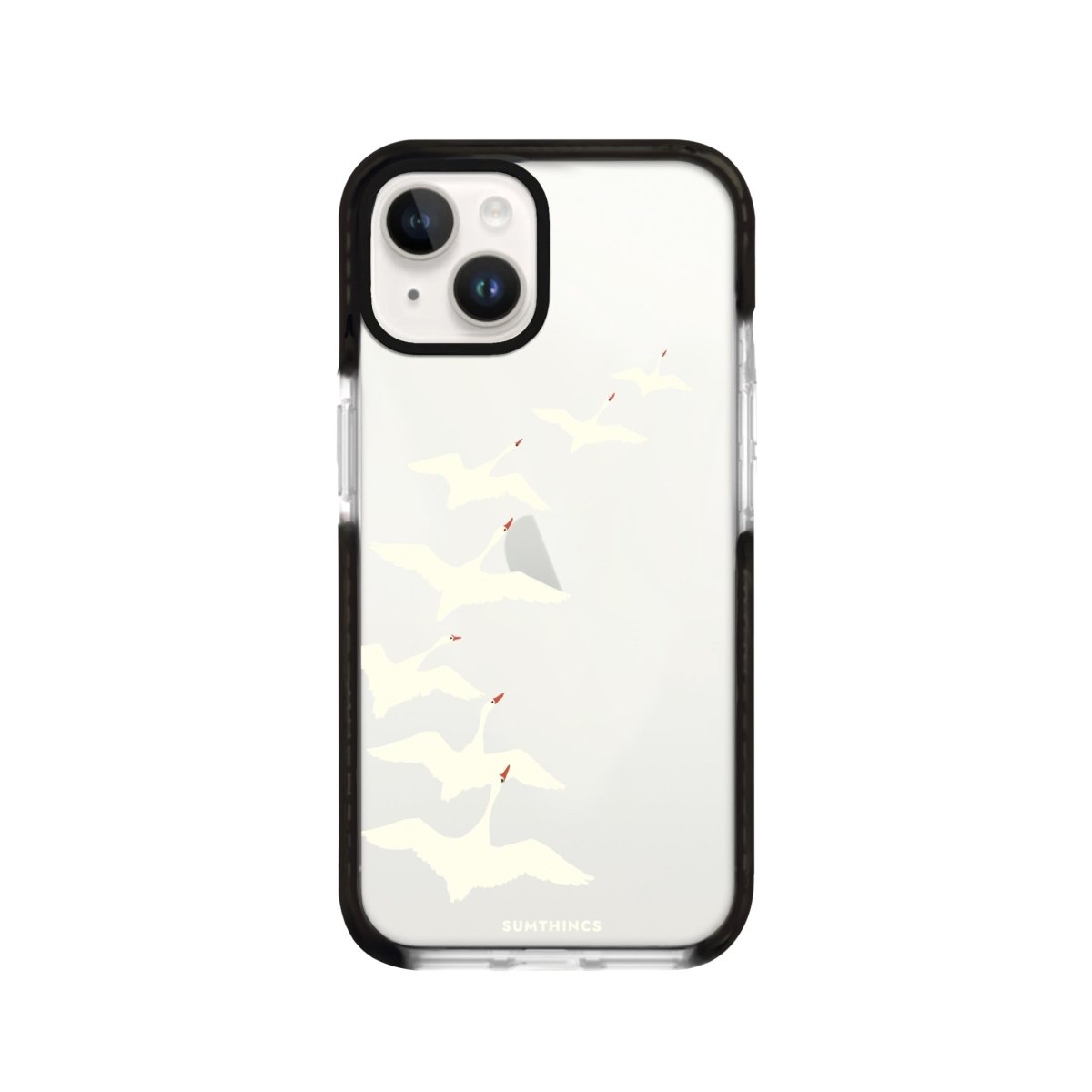 iPhone 14 Plus Journey Procase Şeffaf Telefon Kılıfı Siyah Şeffaf - SUMTHINCS