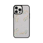 iPhone 14 Plus Koi Fish Leather Vegan Deri Telefon Kılıfı - SUMTHINCS