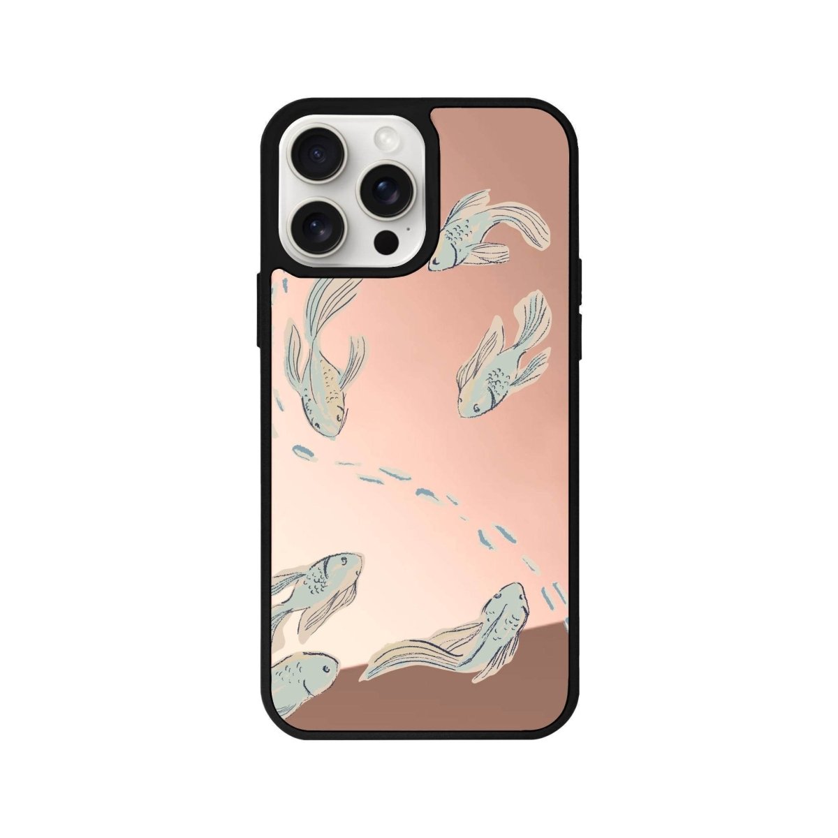 iPhone 14 Plus Koi Fish Mirror Aynalı Telefon Kılıfı - SUMTHINCS