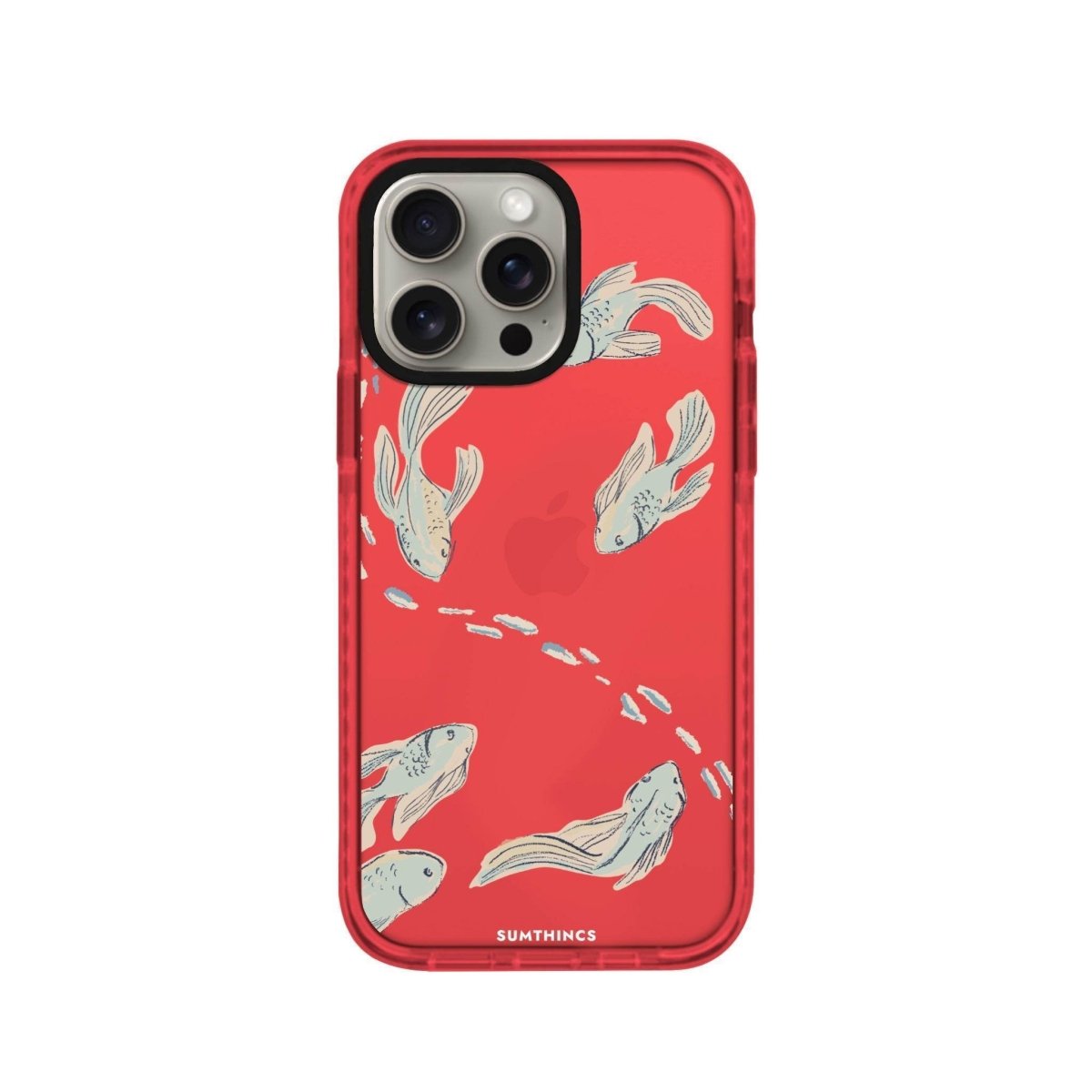 iPhone 14 Plus Koi Fish Procase Şeffaf Telefon Kılıfı - SUMTHINCS