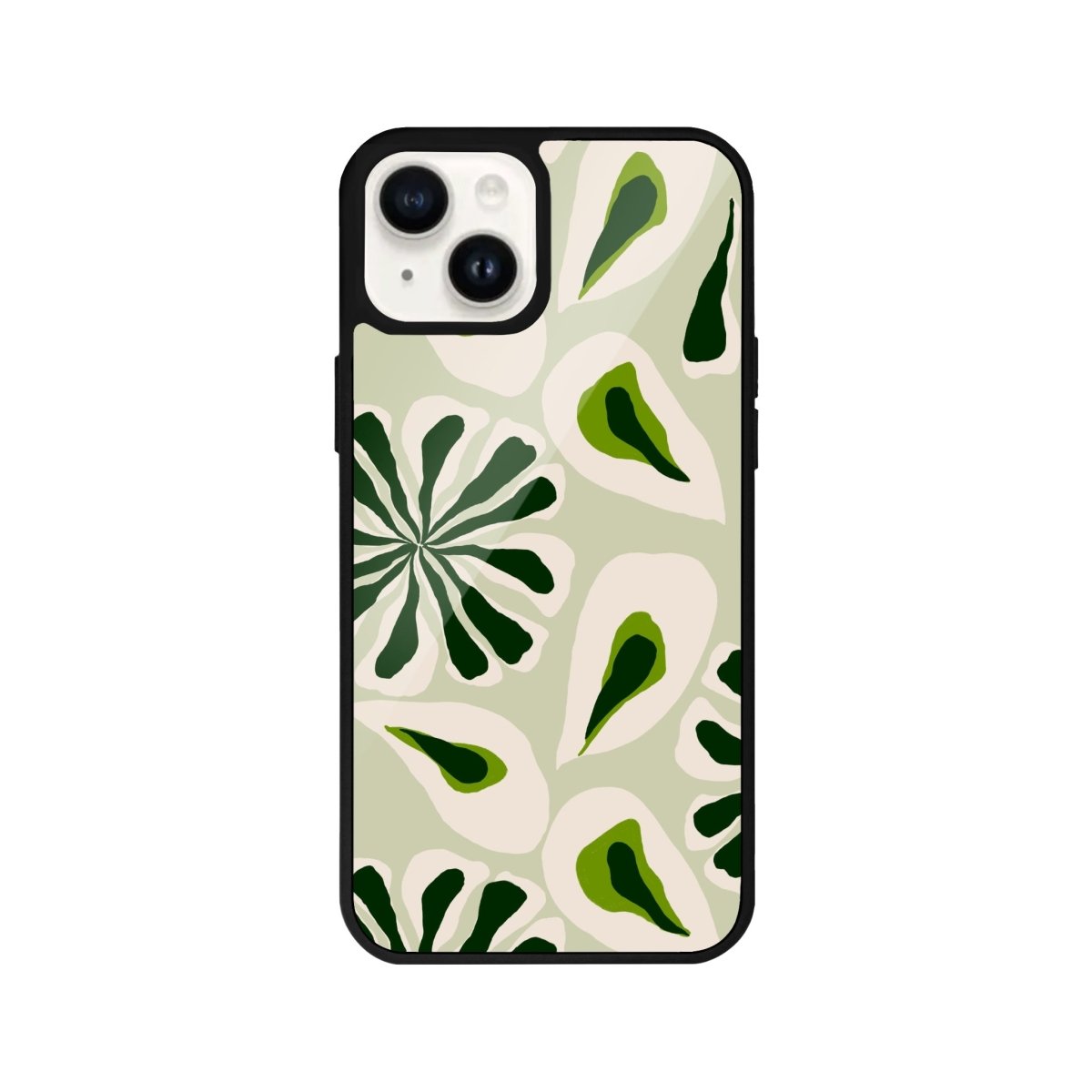 iPhone 14 Plus Leafs Glossy Cam Telefon Kılıfı - SUMTHINCS