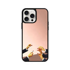 iPhone 14 Plus Lipstick Mirror Aynalı Telefon Kılıfı Metalik Pembe - SUMTHINCS