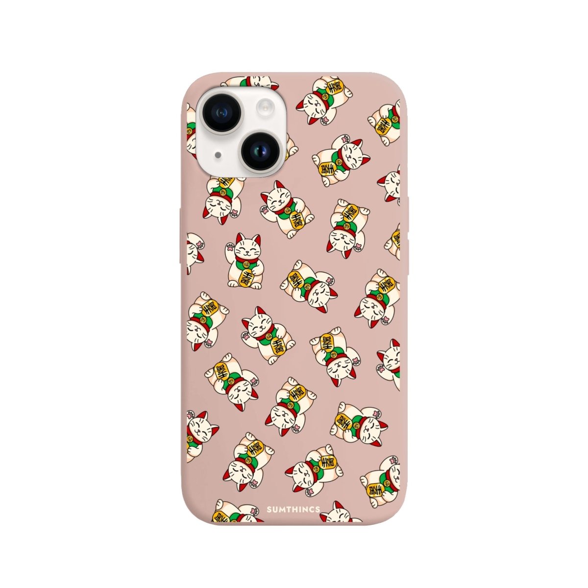 iPhone 14 Plus Maneki Neko Premium Telefon Kılıfı - SUMTHINCS