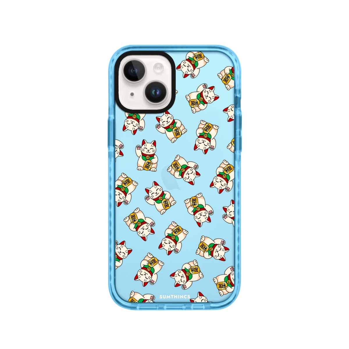 iPhone 14 Plus Maneki Neko Procase Şeffaf Telefon Kılıfı - SUMTHINCS
