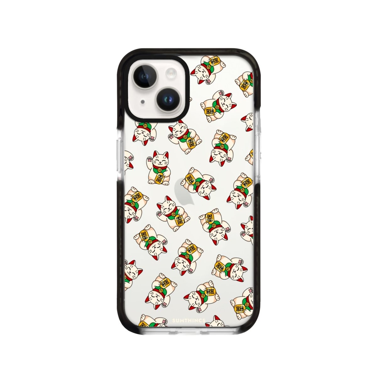 iPhone 14 Plus Maneki Neko Procase Şeffaf Telefon Kılıfı - SUMTHINCS