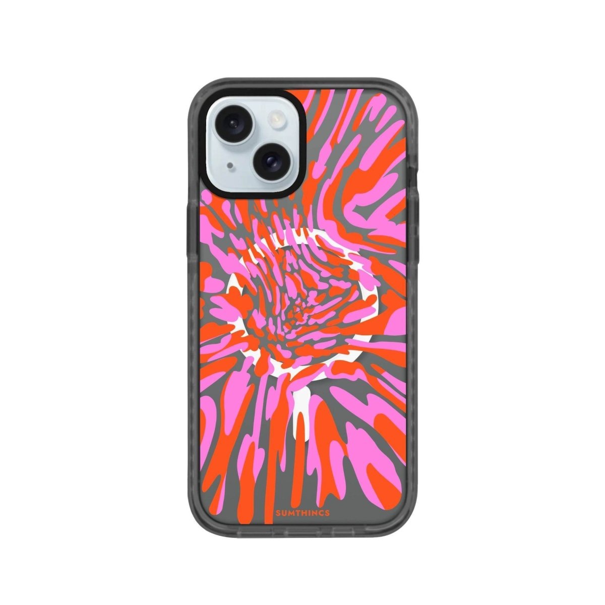 iPhone 14 Plus Neon Dreams Magsafe Procase Şeffaf Telefon Kılıfı Antrasit - SUMTHINCS