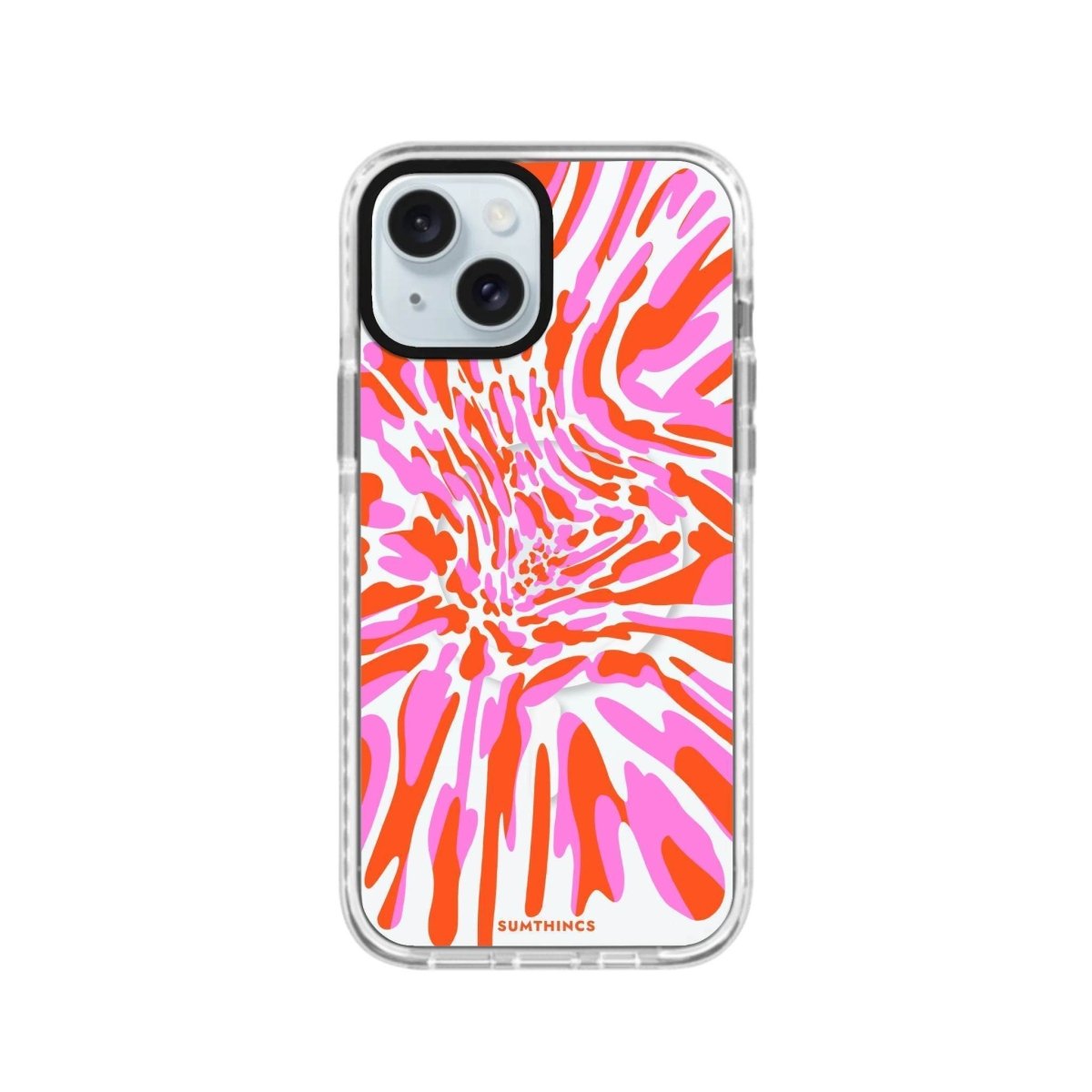iPhone 14 Plus Neon Dreams Magsafe Procase Şeffaf Telefon Kılıfı Beyaz Şeffaf - SUMTHINCS