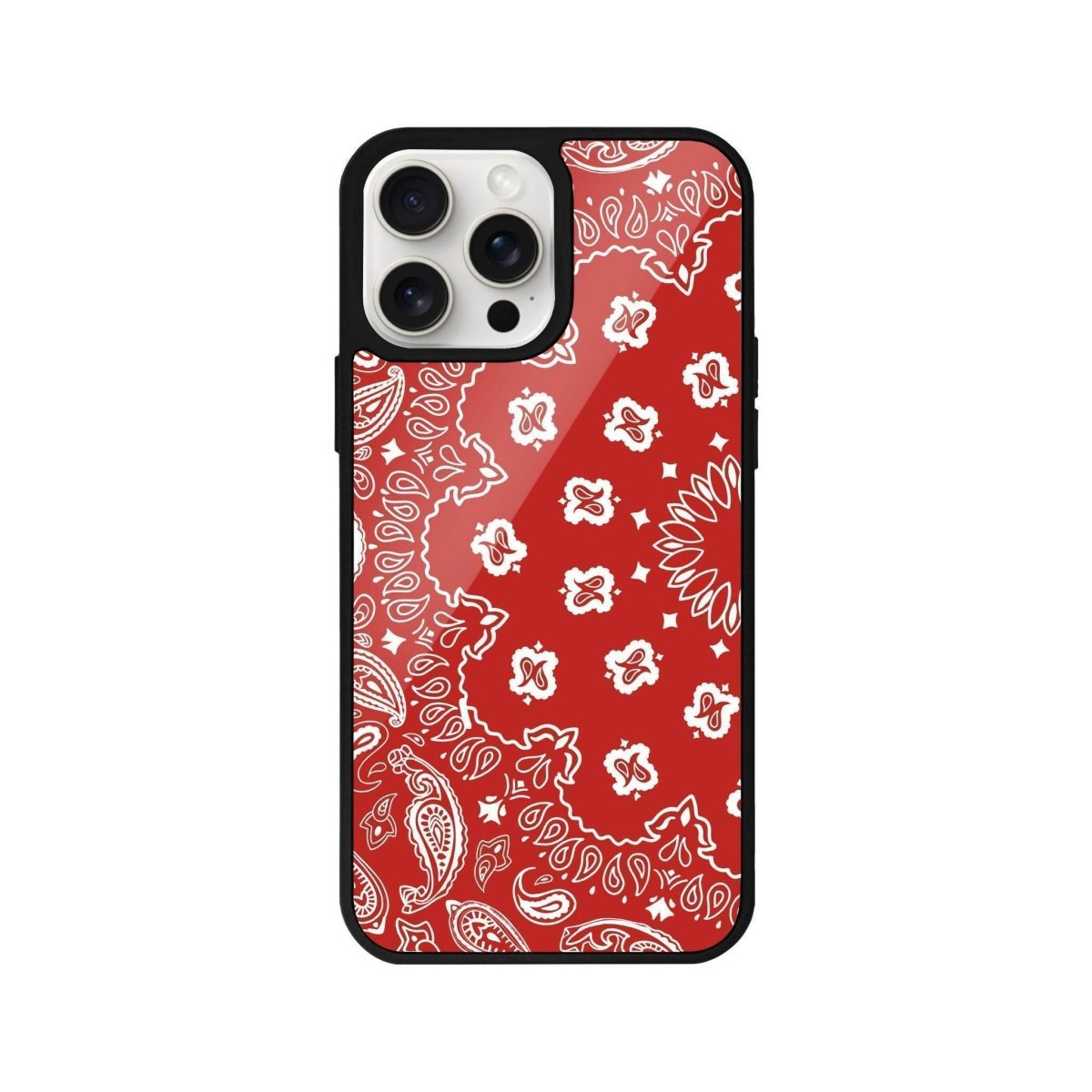 iPhone 14 Plus Paisley Glossy Cam Telefon Kılıfı - SUMTHINCS