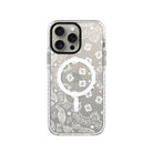 iPhone 14 Plus Paisley Magsafe Procase Şeffaf Telefon Kılıfı Beyaz Şeffaf - SUMTHINCS