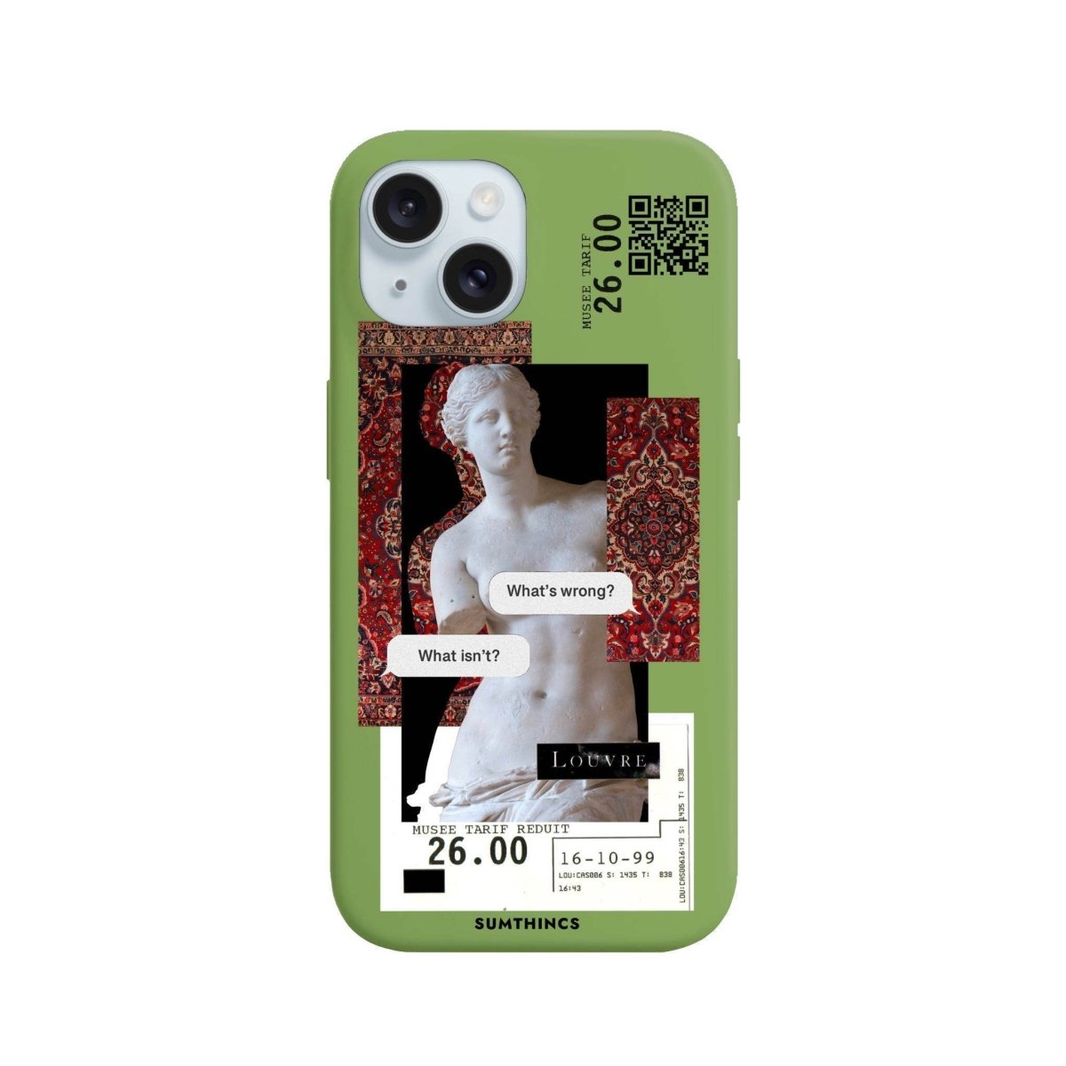 iPhone 14 Plus PixelVenus Premium Telefon Kılıfı Fıstık Yeşili - SUMTHINCS