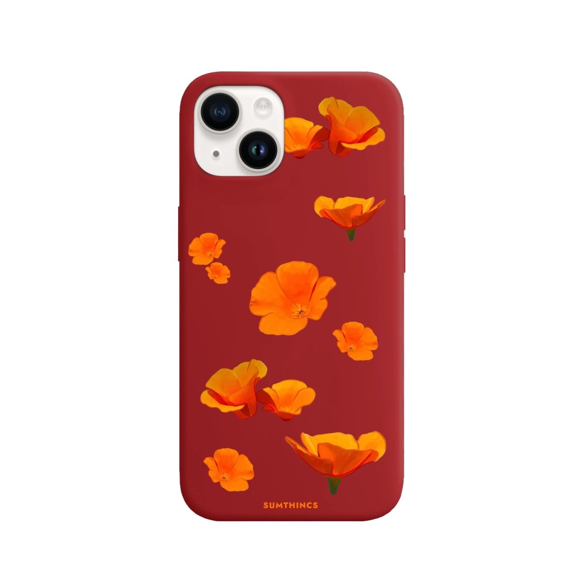 iPhone 14 Plus Poppies Premium Telefon Kılıfı - SUMTHINCS