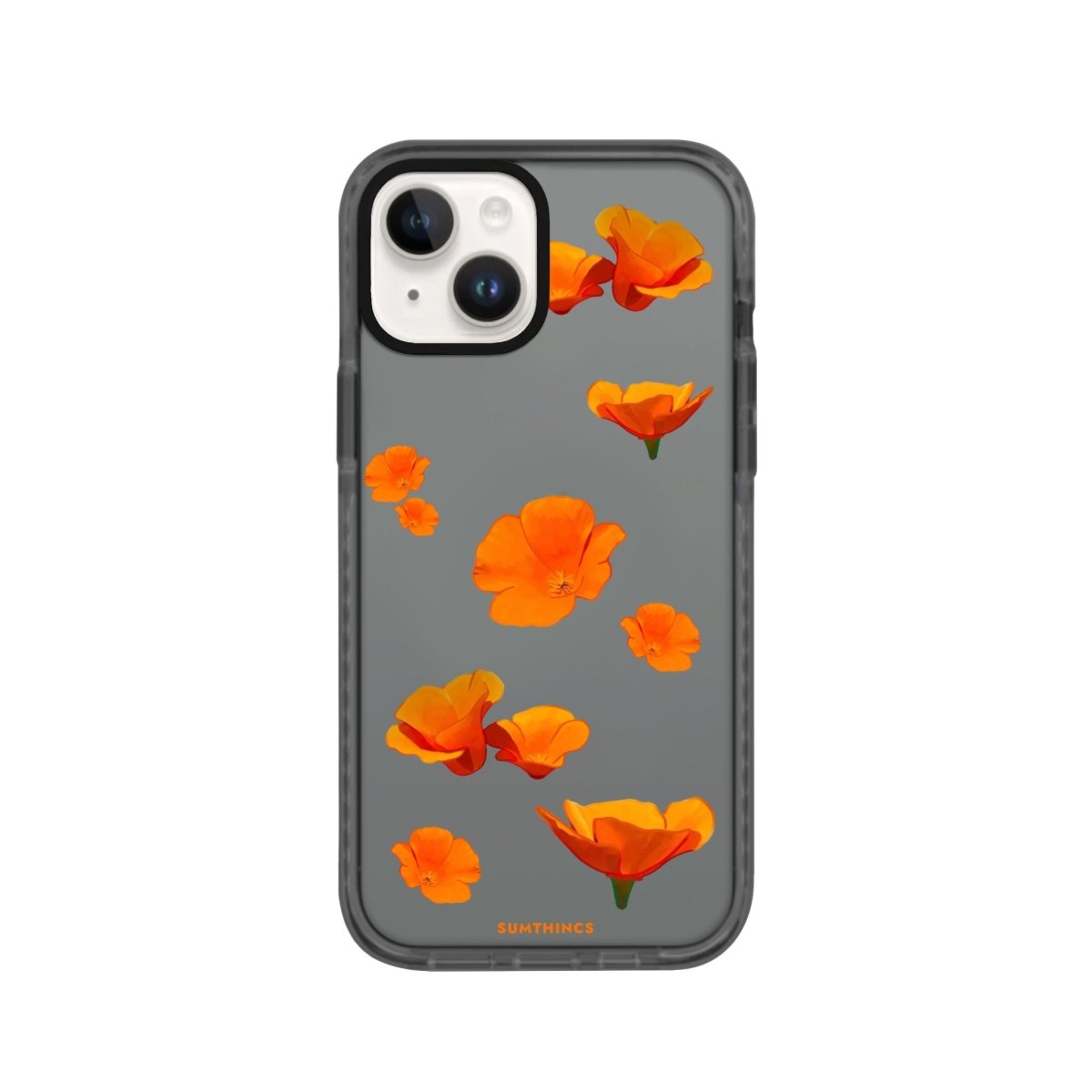 iPhone 14 Plus Poppies Procase Şeffaf Telefon Kılıfı - SUMTHINCS