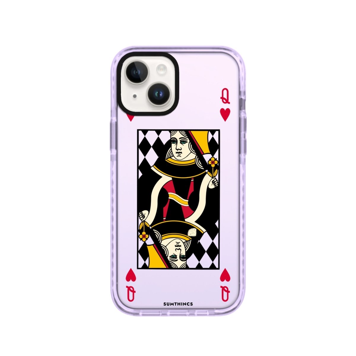 iPhone 14 Plus Queen Procase Şeffaf Telefon Kılıfı - SUMTHINCS