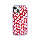 iPhone 14 Plus Ribbon Grid Procase Şeffaf Telefon Kılıfı - SUMTHINCS