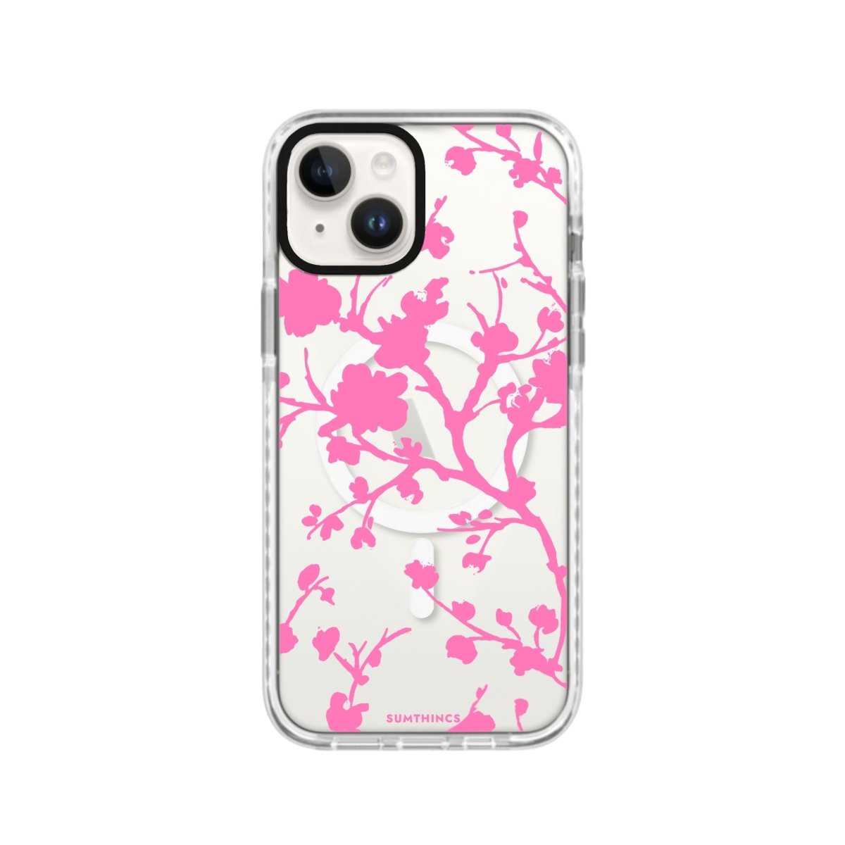 iPhone 14 Plus Sakura Magsafe Procase Şeffaf Telefon Kılıfı - SUMTHINCS