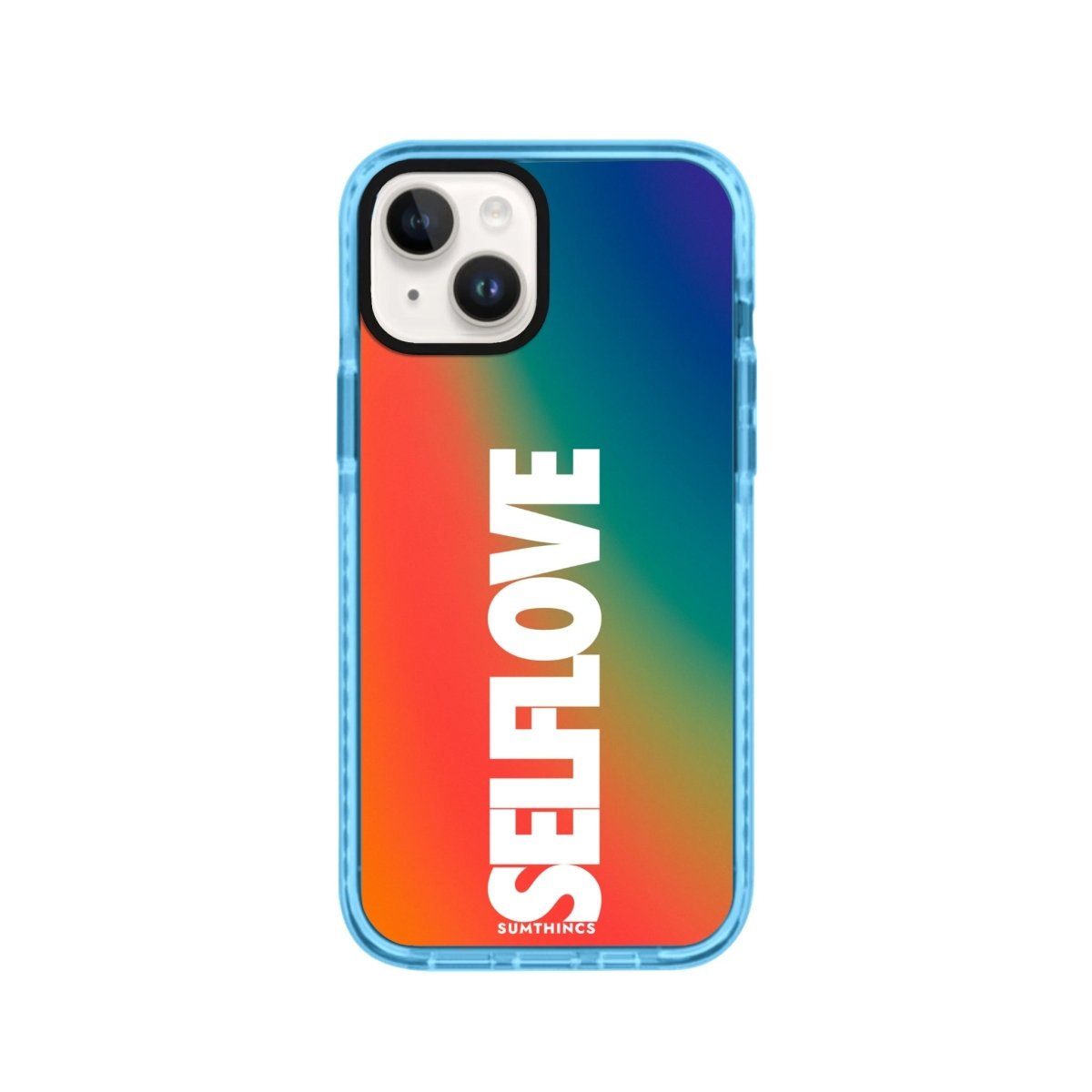 iPhone 14 Plus Selflove Procase Şeffaf Telefon Kılıfı Mavi - SUMTHINCS