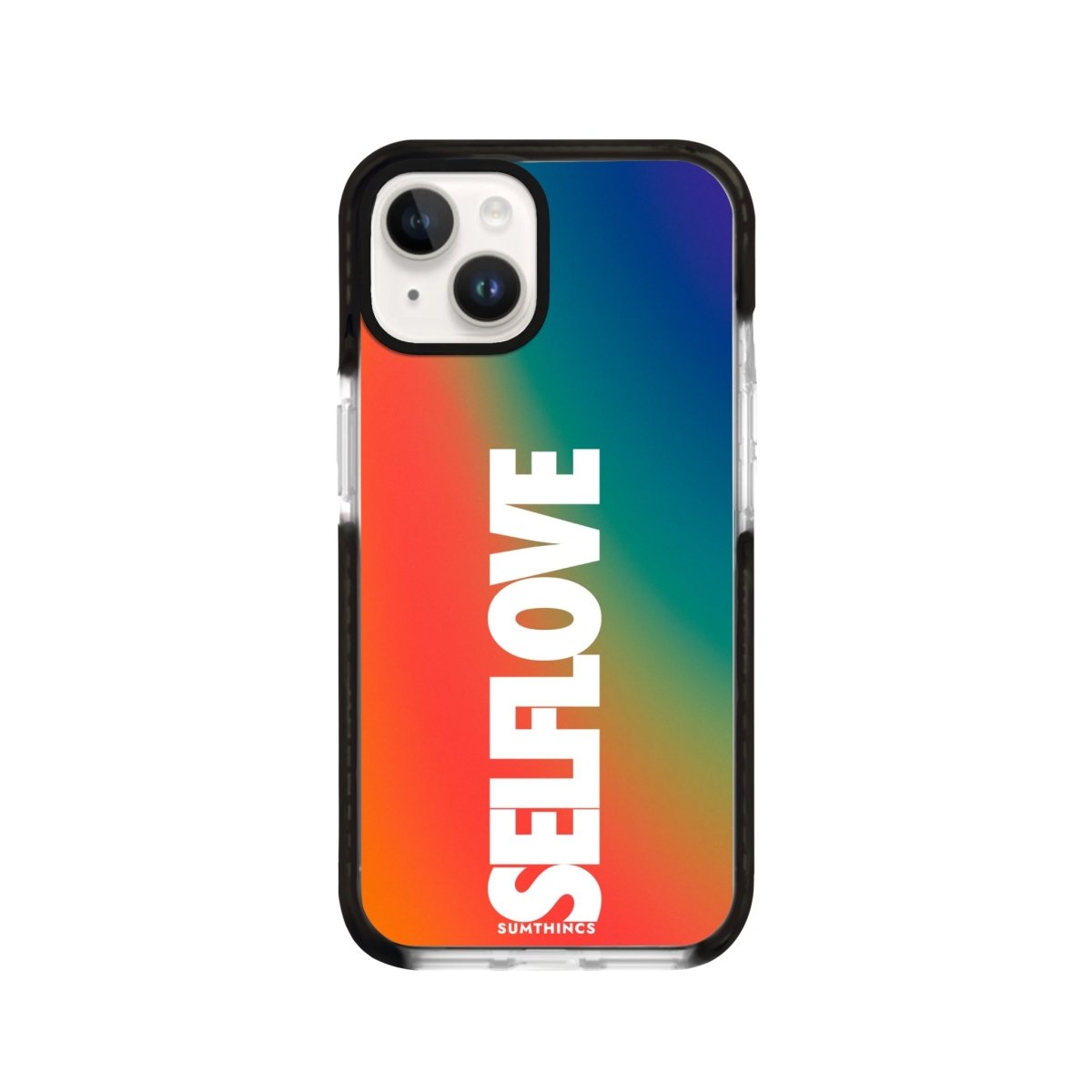 iPhone 14 Plus Selflove Procase Şeffaf Telefon Kılıfı Siyah Şeffaf - SUMTHINCS