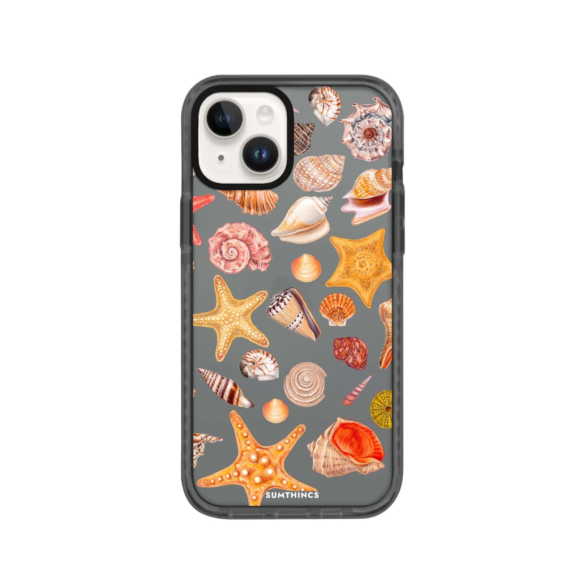 iPhone 14 Plus Shells Procase Şeffaf Telefon Kılıfı Antrasit - SUMTHINCS