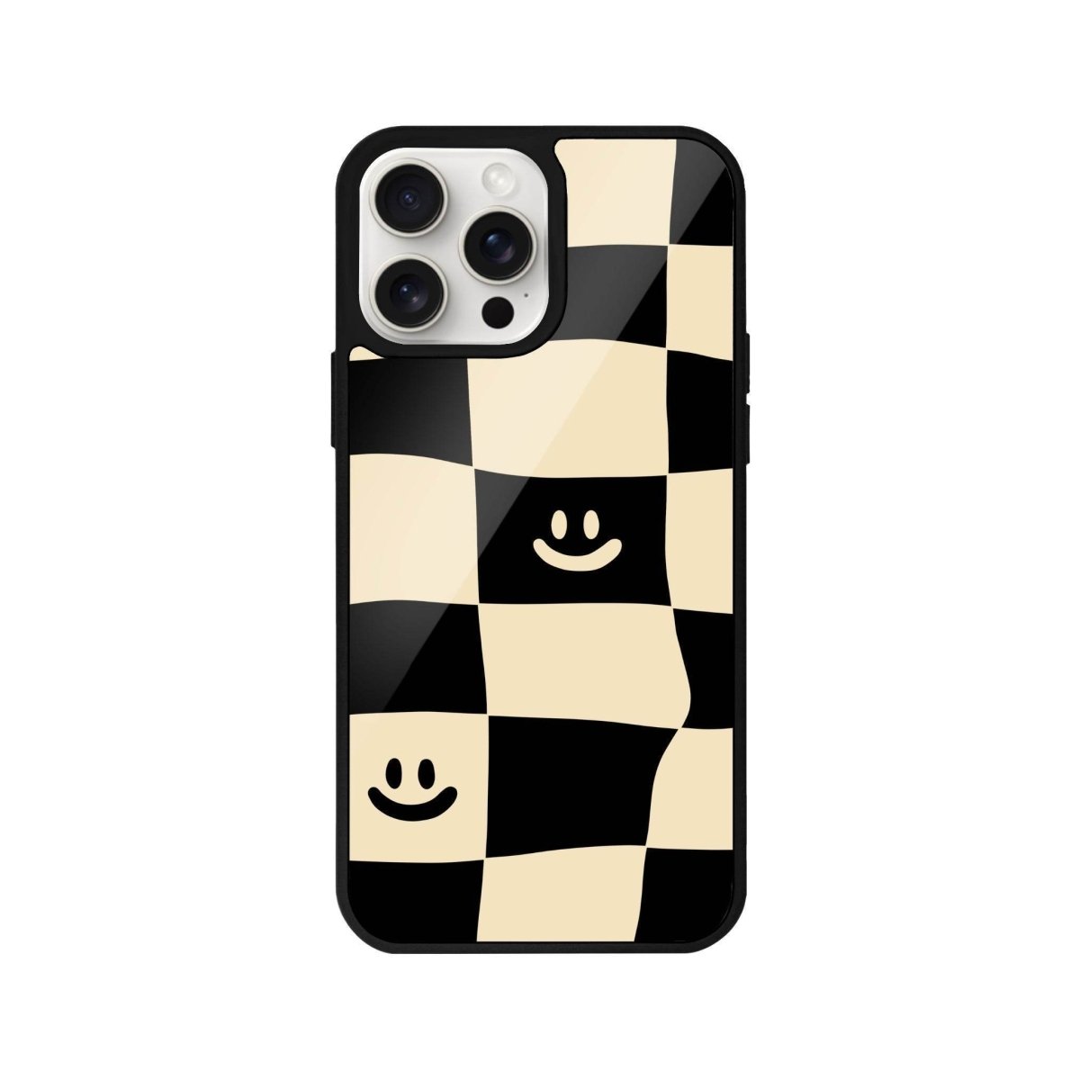iPhone 14 Plus Smiling Check Glossy Cam Telefon Kılıfı - SUMTHINCS
