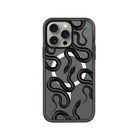 iPhone 14 Plus Snakes Magsafe Procase Şeffaf Telefon Kılıfı Antrasit - SUMTHINCS