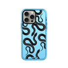 iPhone 14 Plus Snakes Procase Şeffaf Telefon Kılıfı Mavi - SUMTHINCS